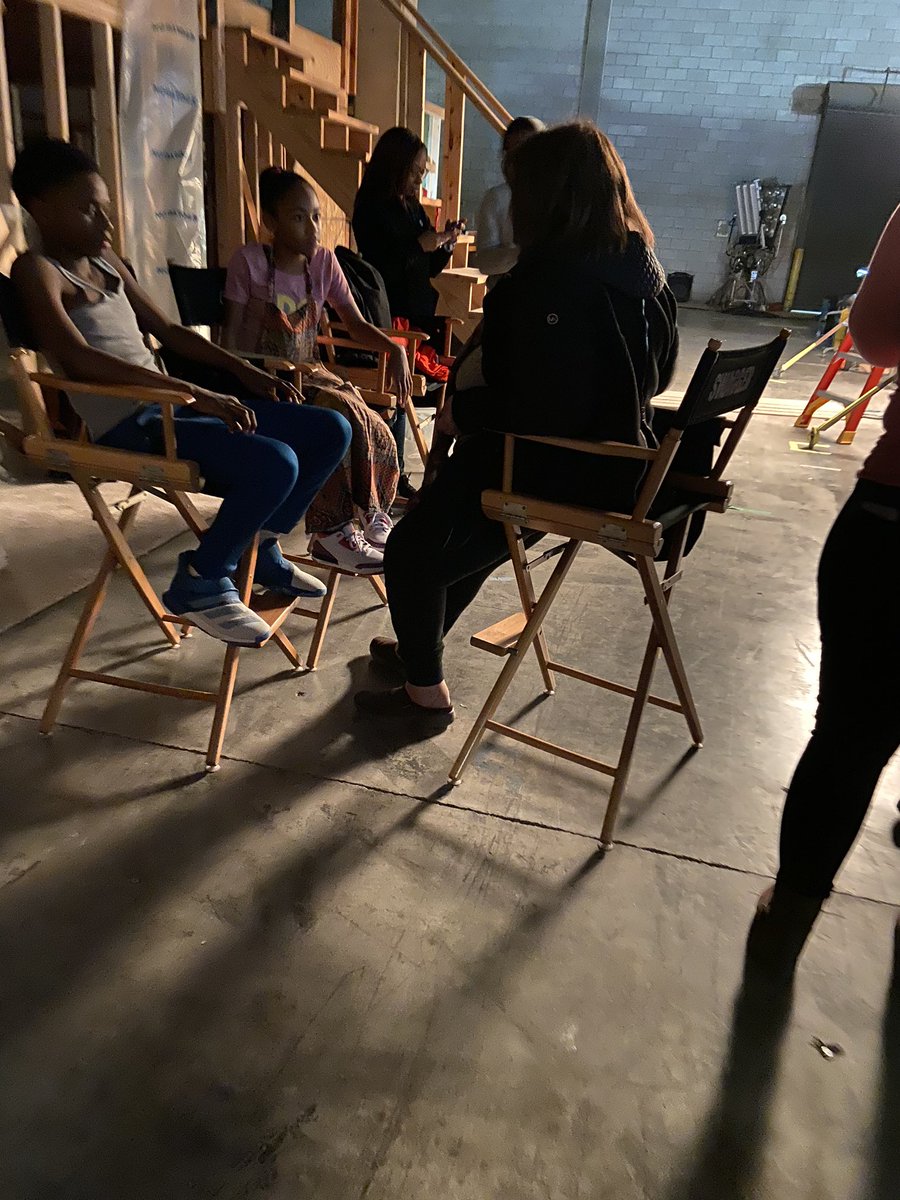 KhristaBrownlee's tweet photo. Today I was a momager...my favorite job. Love being on set with my guy! #actor #staytuned ๐ฌ #momagerlife #JakobeBrownlee https://t.co/AohIBoNVaL