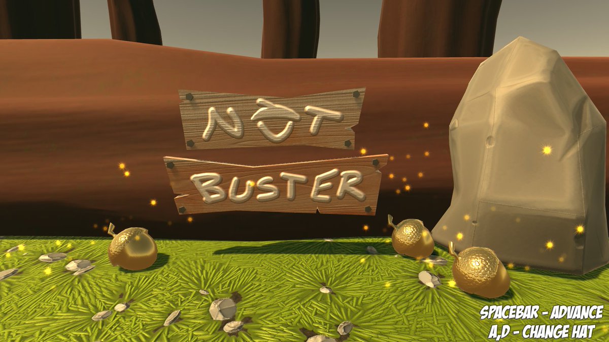 JShimield's tweet photo. Had a lot of fun making this environment for the 72 hour game jam last weekend. We came out with this little gem. You play as a flying squirrel competing to hold the golden nut. #Jamfuser2020 https://t.co/xeI7VFDZVk