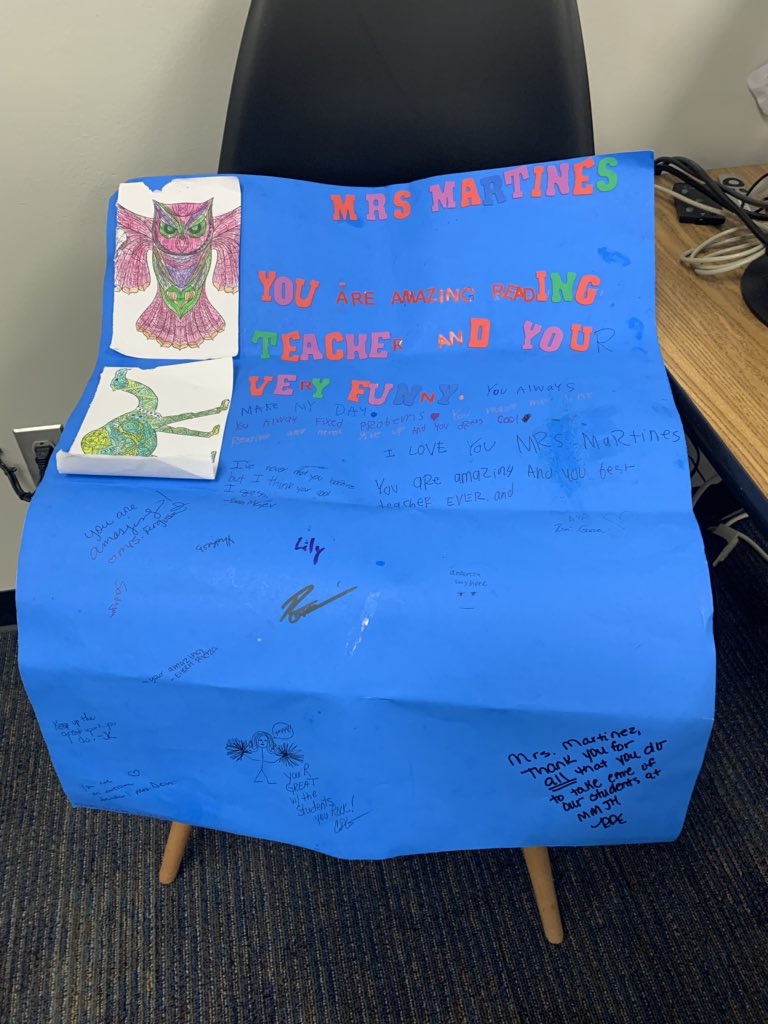 EMartinezMMJH's tweet photo. Nice little surprise 🥰 https://t.co/Uyo7BWnXyN