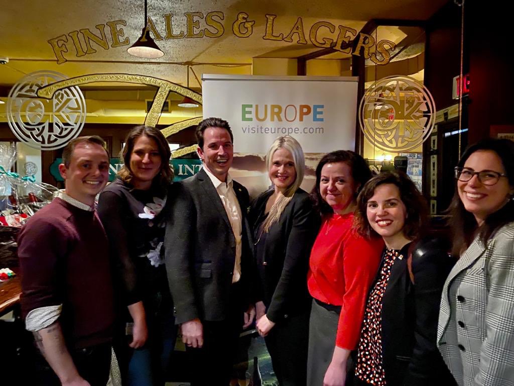 DanaJWelch1's tweet photo. As Chair of the Canada Chapter of @ETC_Corporate delighted to host tonight’s networking event with #PropelTO travel community #VisitEurope https://t.co/IFXFEaZY8G