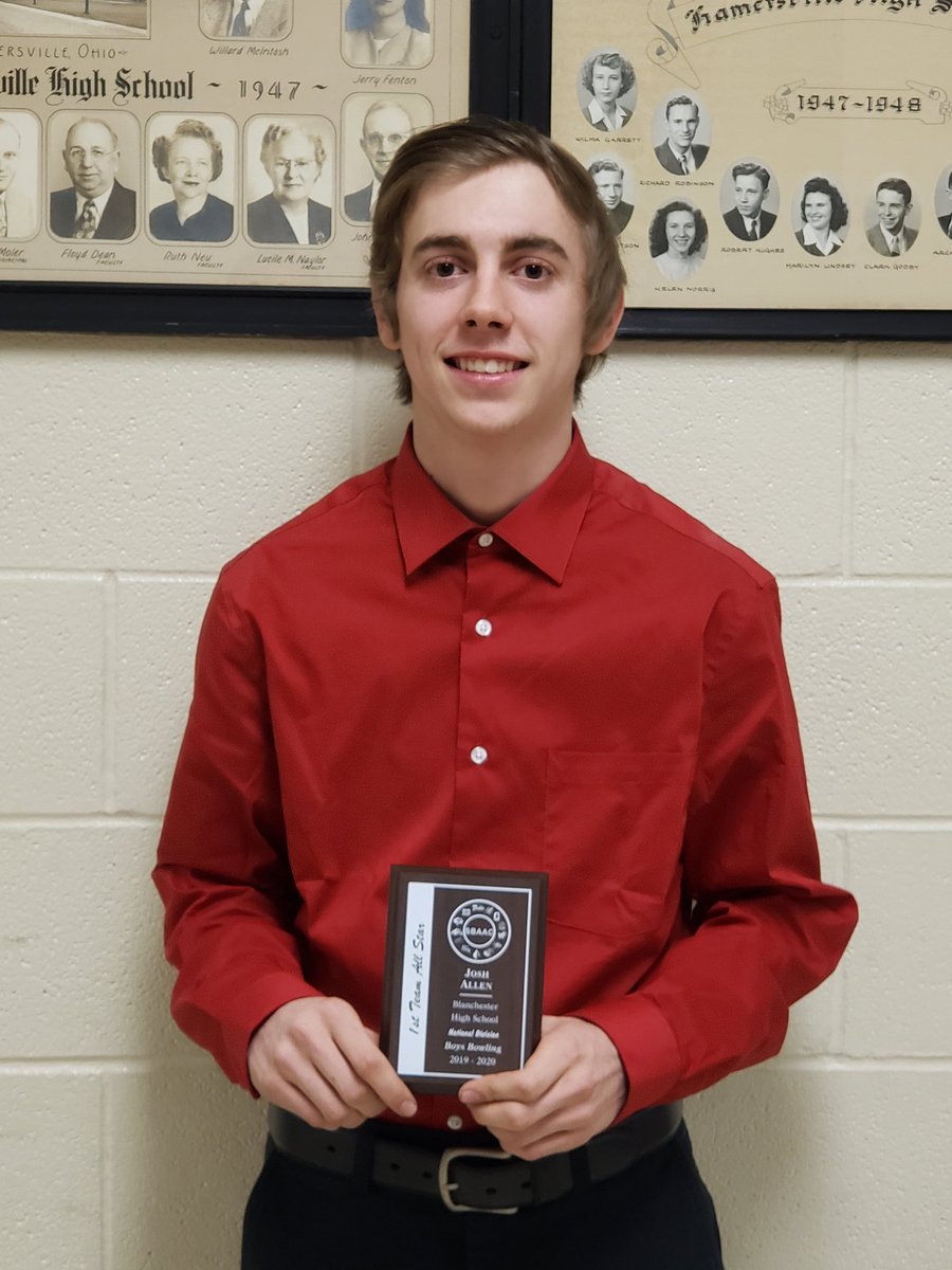 BryanPennix's tweet photo. Boys bowling 1st team SBAAC All Star Josh Allen
#bluepride #hardware https://t.co/jDdLICJEgv