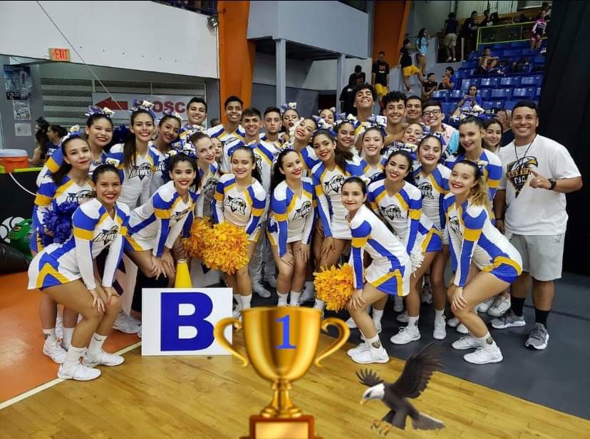 CBCaguas's tweet photo. Nuestros #Hawks #Porrismo se alzaron con el 1er lugar Categoría Superior en la Copa PSS celebrada en el Cancha Carmen Zoraida Figueroa en Corozal el pasado, 29 de febrero de 2020.
#OrgulloCBC💙💛🏆 https://t.co/OsDmdR99eY