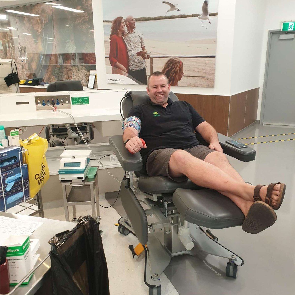 CentreState's tweet photo. The @CentreState team is always happy to support @RedCrossAU with blood and plasma donations. #lifebloodau https://t.co/j2tMe0qczx