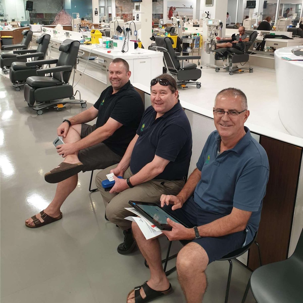 CentreState's tweet photo. The @CentreState team is always happy to support @RedCrossAU with blood and plasma donations. #lifebloodau https://t.co/j2tMe0qczx