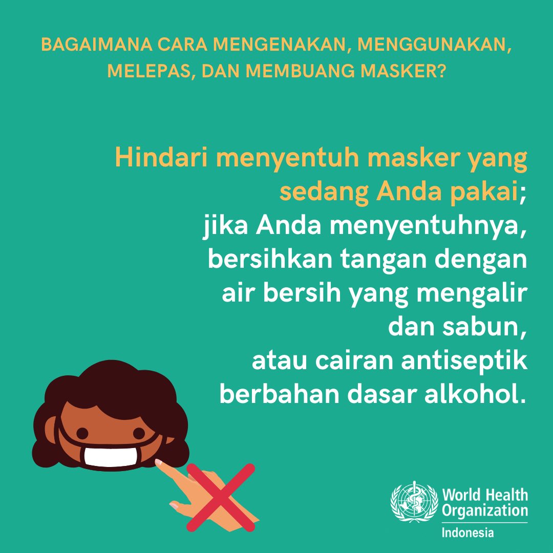 Who Indonesia On Twitter Kapan Harus Mengganti Masker Dan Bagaimana Cara Melepaskan Masker Dengan Tepat Cek Jawaban Dari Whoindonesia Berikut Ini Https T Co Ykdiovexba