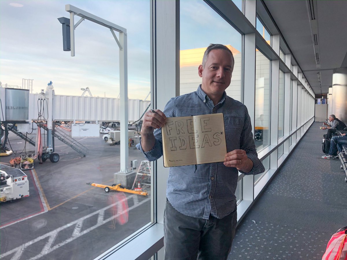 The_Escape_Pod's tweet photo. We’re posted up at the @DENAirport from 6-9pm and are giving out FREE ideas. DM us for our location 📍 https://t.co/VJcHPWlflV