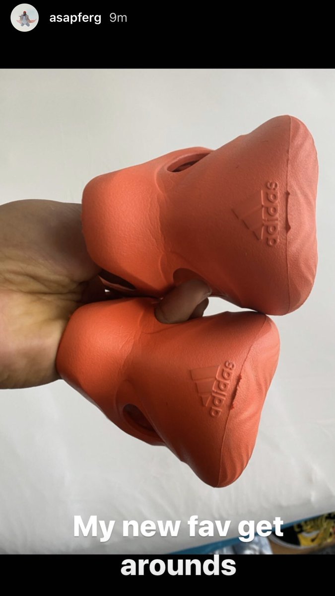 asap ferg yeezy foam runner