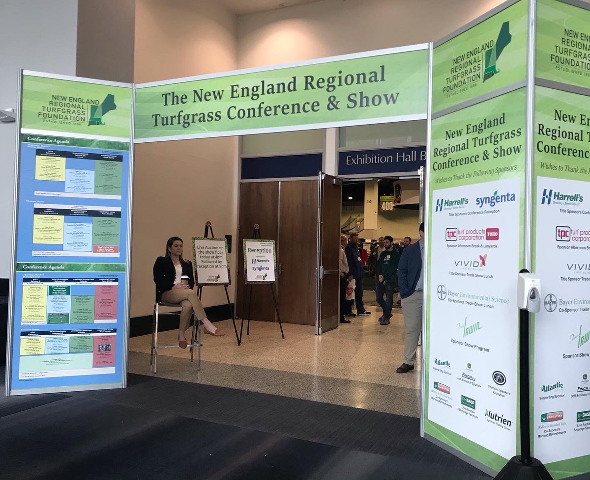 CobyTurfgrass's tweet photo. What a great trip today at the New England Regional Turfgrass conference and trade show! https://t.co/lFbsOC9Kk0