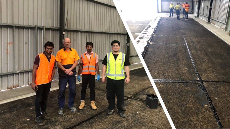 ARRBGroup's tweet photo. In an Australian first, #ARRB & @HubSparc research teams have joined forces to instrument a full-scale accelerated pavement test section with fibre optic sensors.
Read more here: https://t.co/o78NTz20Ks #NTRO #ShapingOurTransportFuture #SPARChub https://t.co/a7zqGDiLzB