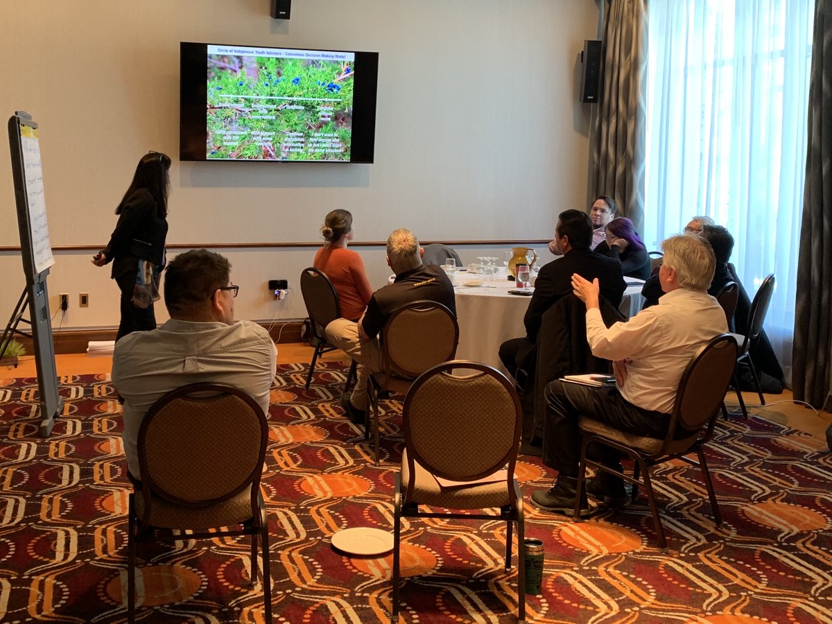 NIFSC_CA's tweet photo. We recently gathered at the National Advisory Committee Meeting in Gatineau, QC. Over two days we developed a consensus-based decision making model, and considered the timelines for the IFMO project and the future of the AFAC. #IFMO #AFAC #IndigenousCanada https://t.co/sPKQ1vePVg