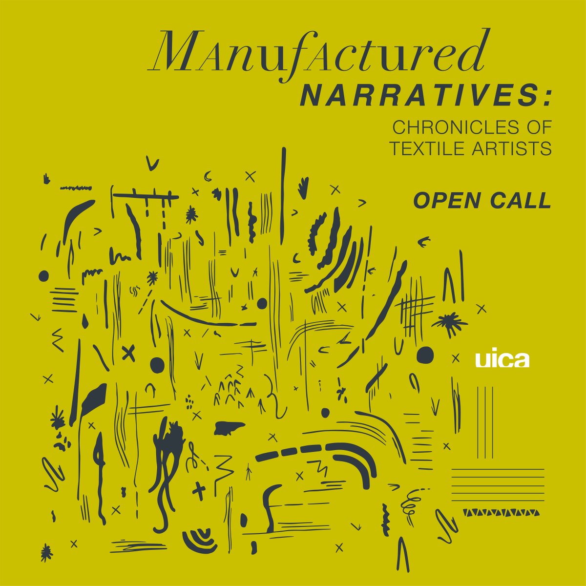 UICAgr's tweet photo. TWO DAYS LEFT TO SUBMIT.

OPEN CALL FOR ARTISTS. ⁠
⁠
Entry deadline: March 6, 2020.⁠

⁠
https://t.co/gYWJaVKEYf (Link in bio)⁠
⁠
#uicagr #opencall #fiberart #textileart #manufacturednarratives #opencallforartists #contemporaryart⁠ https://t.co/1IAIIG4U1U