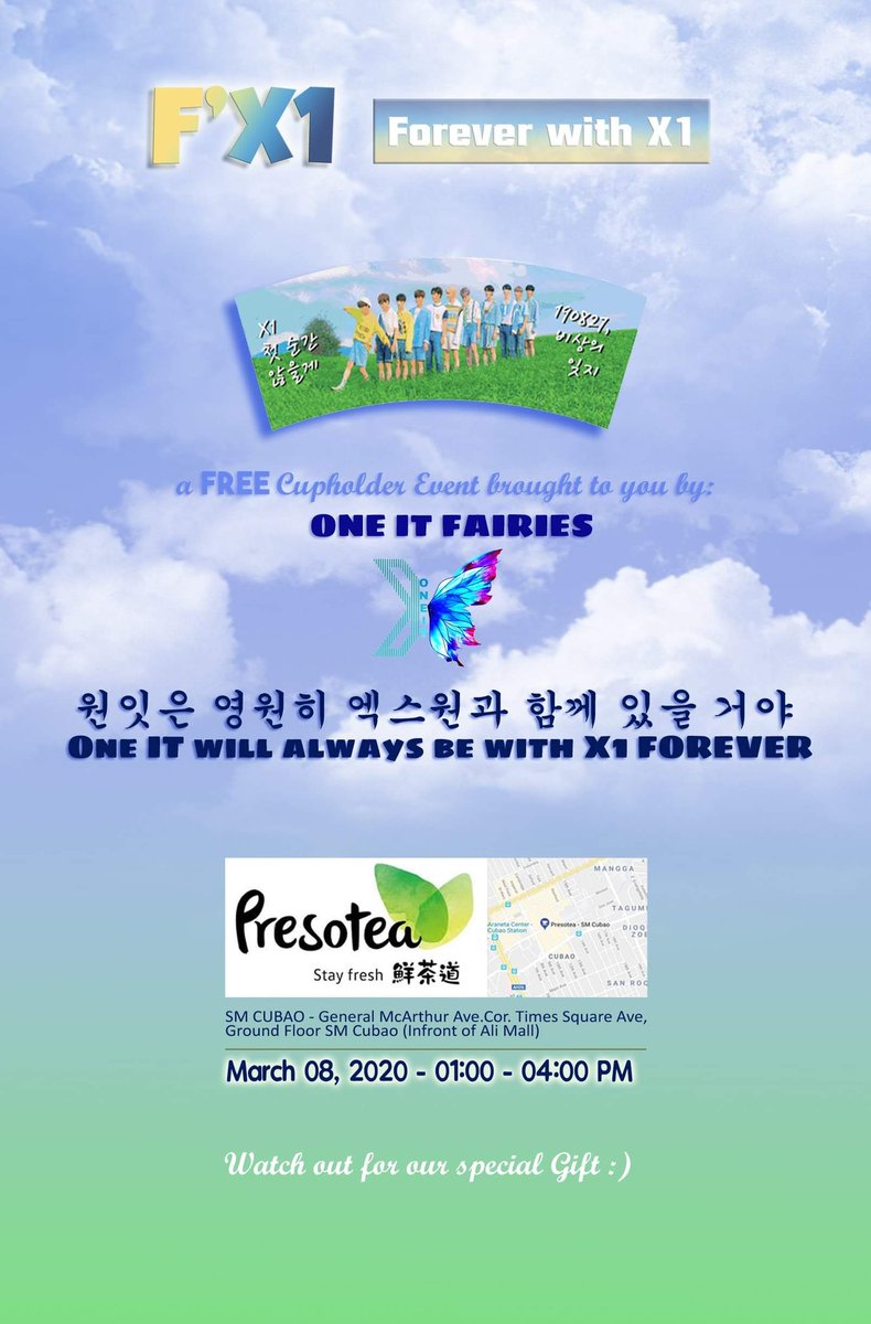 ONEITFairiesPh's tweet photo. Instead, we will be holding a FREE X1 CUPHOLDER EVENT.
ALL REGISTERED ATTENDEES (CLOY) will automatically get a slot.
RSVP-
https://t.co/4UrbilU6j0
Hoping for your understanding.
-One It Fairies Ph Admins
#OIFPhEvents
#ONEITFAIRIESPH https://t.co/kfZaKdooIO