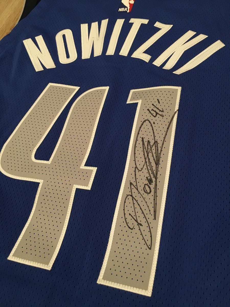 gosidekicks's tweet photo. Thank you to The Dirk Nowitzki Foundation and @swish41 for donating this autographed @dallasmavs Dirk jersey to our silent auction benefitting @60feet6
1. Download @LiveSource
2. Select Allen, TX
3. Select Sidekicks Silent Auction
Ends March 14
#KicksInTheCommunity https://t.co/nh5XycLFpw