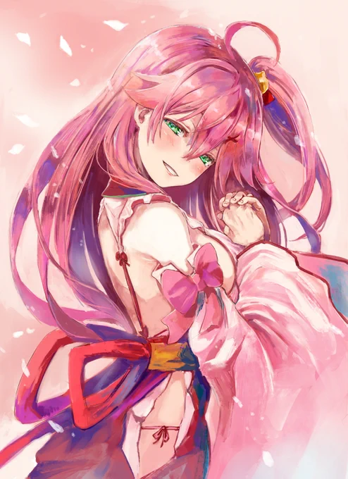 #miko_Art
お誕生日おめでとうございます、じゅうはってんにぇ 