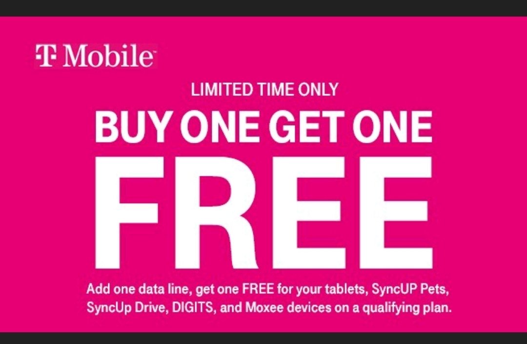 LionsAnMen's tweet photo. With the power of our network hotspots &amp; tablets + innovation in products like SyncUp Drive, SyncUp Pets &amp; DIGITS...there's no better time to become more connected! Activate &amp; buy one of these products and get another line FREE! #FirstAndFast @StacyJCarlson https://t.co/AINUD24nLn