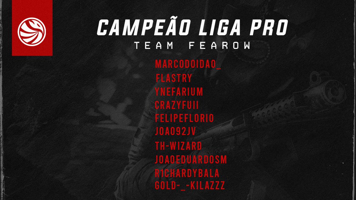 infinityr6s's tweet photo. Liga Pro #7 🏆 [PS4]

É CAMPEÃOOOOOOOOOOOOOOOOOOOOOOOOOOO.
Comemora torcida da @teamfearow, pode soltar o grito!
Depois de uma partida espetacular contra a PwR a equipe chega ao Bicampeonato do MAIOR CAMPEONATO LATAM.
#LETSFLYFEAROW

Mapas:
Mansão 7 - 5.
Fronteira 7 - 4 . https://t.co/aQ0kc2InQw