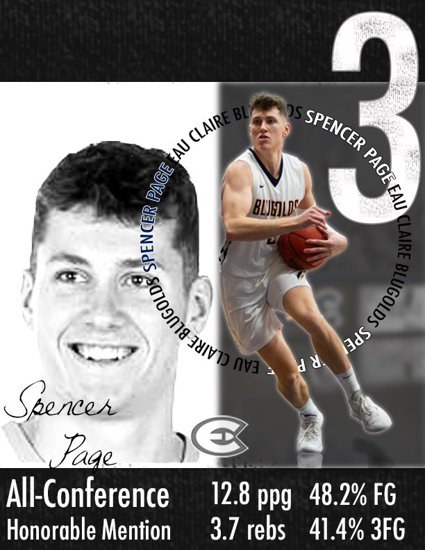 UWECMBB's tweet photo. Congratulations to the trio of Cam Kuepers (@camkuep), Carter Brooks (@CarterBrooks2), and Spencer Page (@SpencerPage41) on their All-Conference Honorable Mention selection in the WIAC this season!
#rollgolds #uwecmbb #wiac https://t.co/ayZNY9o3tE