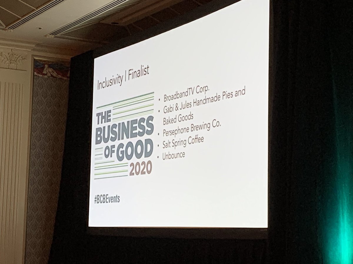 SocialPurposeIn's tweet photo. So proud of all the Inclusivity Award Finalists at tonight’s #BusinessOfGood Awards. Congrats on being a finalist to our #Innovator cohort member @SS_Coffee ! #socialpurpose https://t.co/Mqe7zbKr2G
