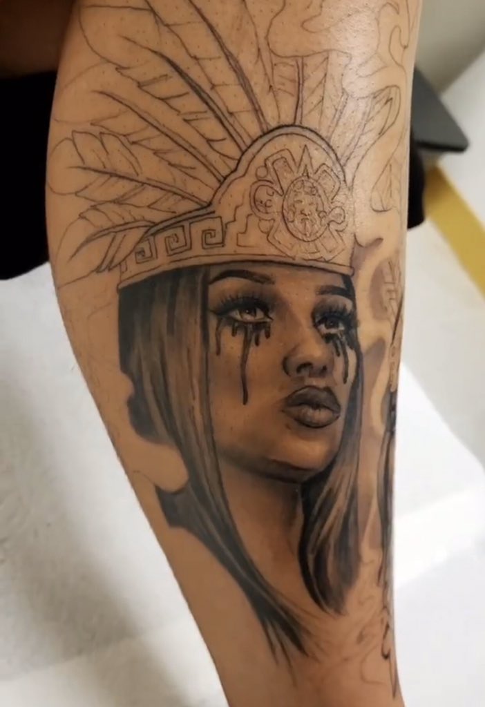 ohveronicavega's tweet photo. When people keep getting your face tatted on them! Aahhhmazing! #Thirdone https://t.co/J8GKJgmCL1