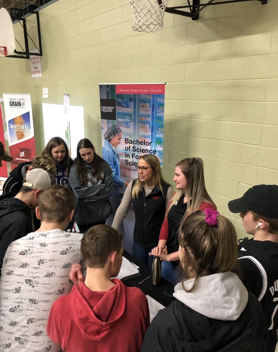 OACLiaison's tweet photo. An exciting day at @ListowelDSS for the #thinkAg Career Competition, featuring our Food Science program! 🍓🍑🍫

Students put their sense of smell to the test with our scent bottle analysis activity 👃

Thanks again to @AgScapeON for organizing this event! #OntEd https://t.co/ET54QTaegd
