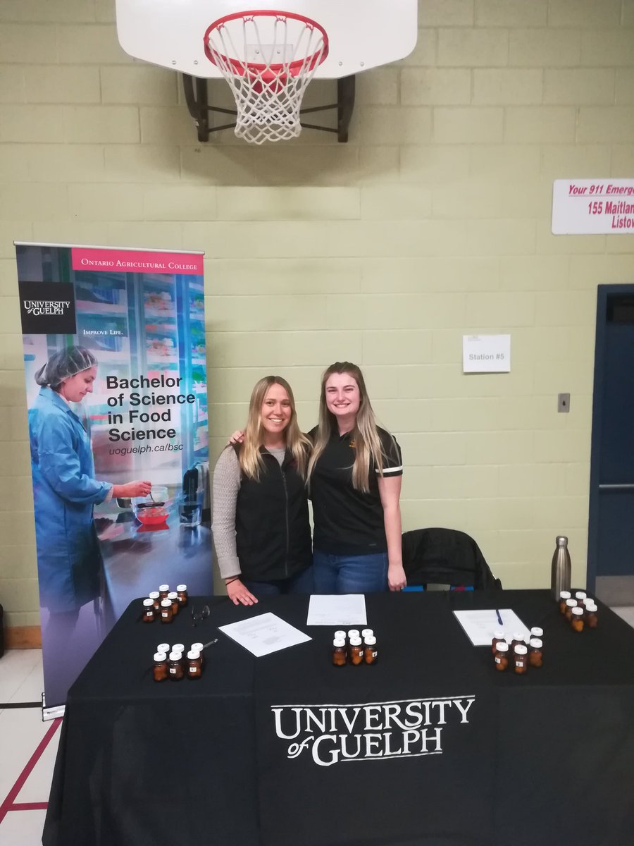 OACLiaison's tweet photo. An exciting day at @ListowelDSS for the #thinkAg Career Competition, featuring our Food Science program! 🍓🍑🍫

Students put their sense of smell to the test with our scent bottle analysis activity 👃

Thanks again to @AgScapeON for organizing this event! #OntEd https://t.co/ET54QTaegd
