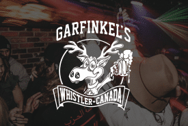reservesnow's tweet photo. Finished your blue bird day on the hill and felling GOOOOOOD!!! Celebrate with your exclusive My Snowclub benefit @garfinkelswhistler. Arrive before 10:30pm, show your membership, and receive FREE entry and 1 FREE drink!! Have fun...and don't do anything we wouldn't do ;) https://t.co/vJZzpR64D8