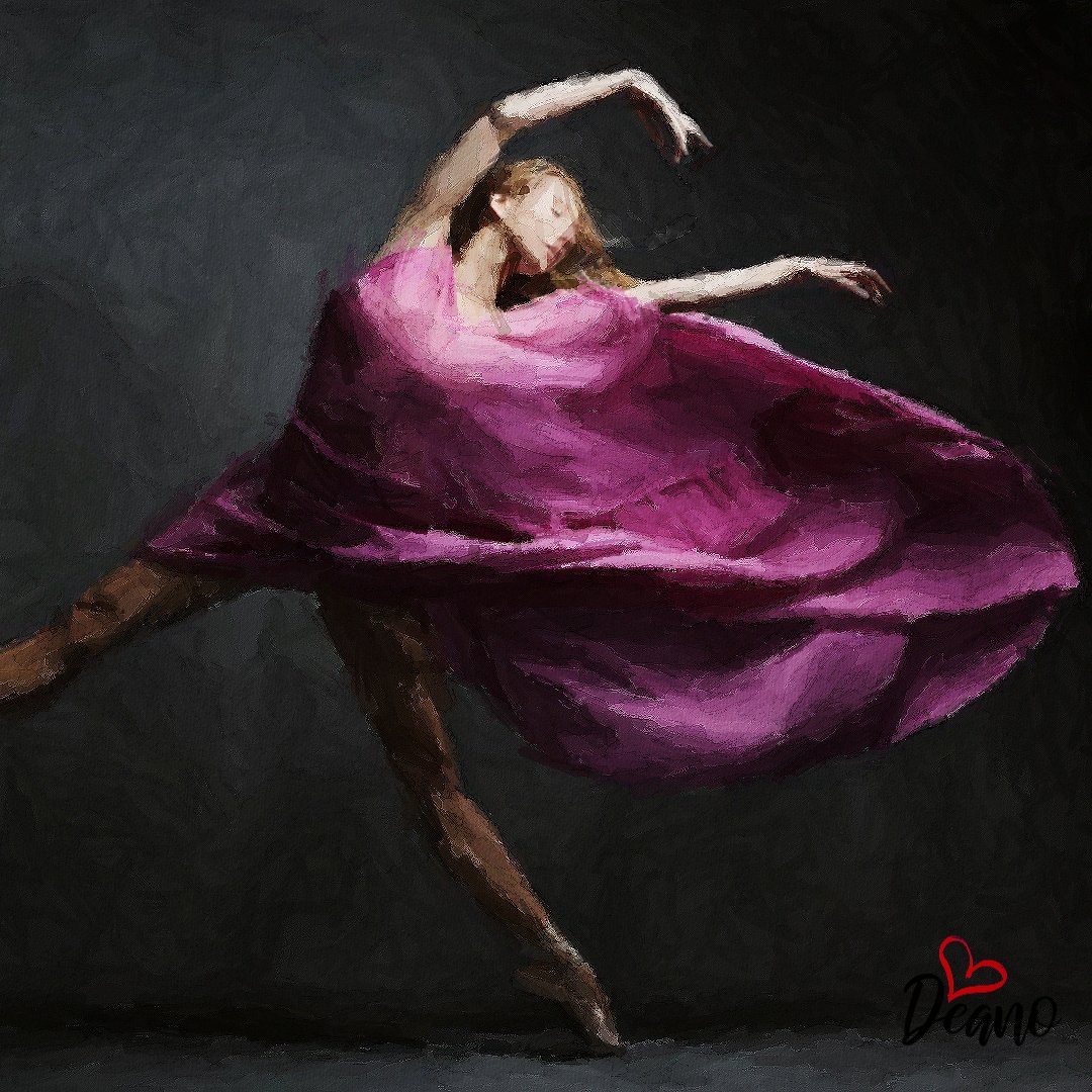 'Art in motion.' My 16' x 16' artwork for Isabella Boylston.
.
.
#art #isabellaboylston #dancer #ballet #artbydean #digiluxeu