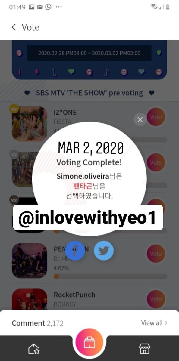 inlovewithyeo1's tweet photo. @Yeoonebrasil @CUBE_PTG Votações no starplay 02 de março no Brasil (últimos minutos antes do término da votação)
#TeamDOWNSIDE
@CUBE_PTG
#UNIVERSE #THE_BLACK_HALL
#PENTAGON #Dr_BeBe https://t.co/jGsYu4zhjh