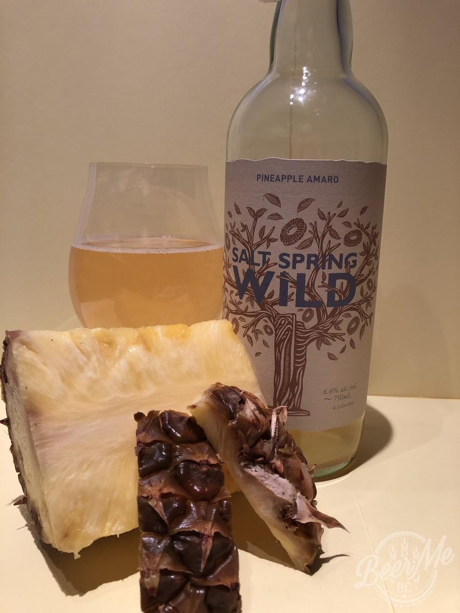 Salt Spring Wild Cider – Pineapple Amaro beermebc.com/reviews/salt-s…
