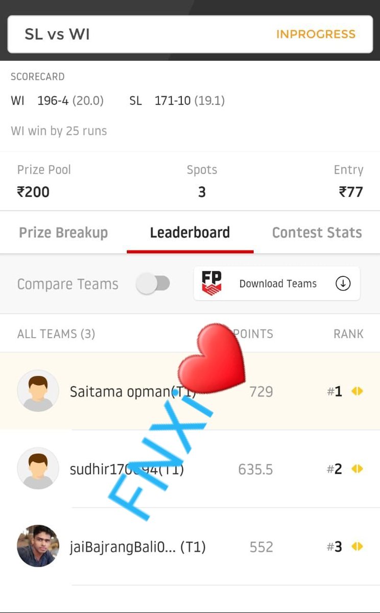 NationXi's tweet photo. Join our channel for cleansweeps like these with landslide margins.
Join now https://t.co/LOixFjkhM2 
#cleansweep #Dream11 #FACup
#CDR #CopaDelRey #iccwomenst20worldcup #PSL #SouthAfricaODD #NBA #EuroLeague #ZENvsZAL #GSWvsTOR #HOUSvsLAC #RMvsASV #DERvsMUN #GRDvsATH #DOLvsHL https://t.co/wEk18e6zM5