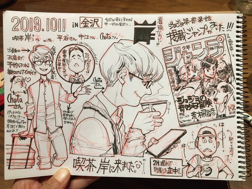 カフェスケッチ本2 お気に入りの本になりました(๑•̀ㅂ•́)و✧︎ 