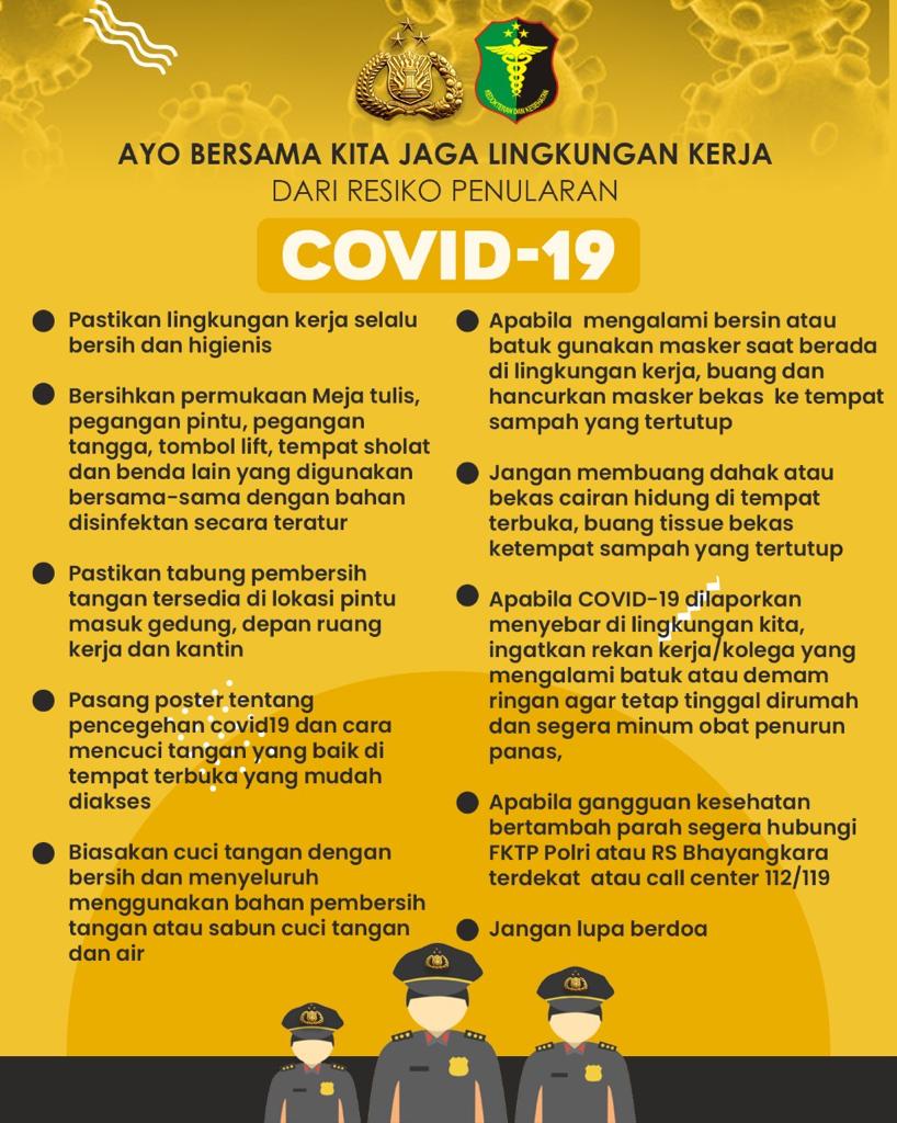 #PolriBantuCegahCorona