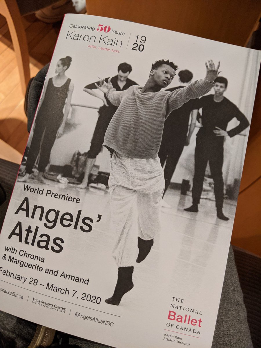 tattsjane's tweet photo. Saw the world premiere of Crystal Pite's incredible #angelsatlas tonight @nationalballet and it was truly a glimpse into the infinite. Brilliant. https://t.co/h88JrwoQbI