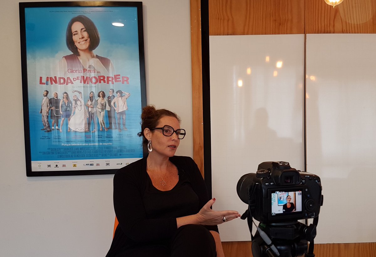 MeetHerWorld's tweet photo. "I think it's always difficult to start when it comes to be sure this is the right time and place. But when it’s something you really #believe in, it should be this feeling deep inside you that pushes you to #jump into #entrepreneurship!"

Iafa Britz #CEO of #MigdalFilmes https://t.co/UrwbAHISUq