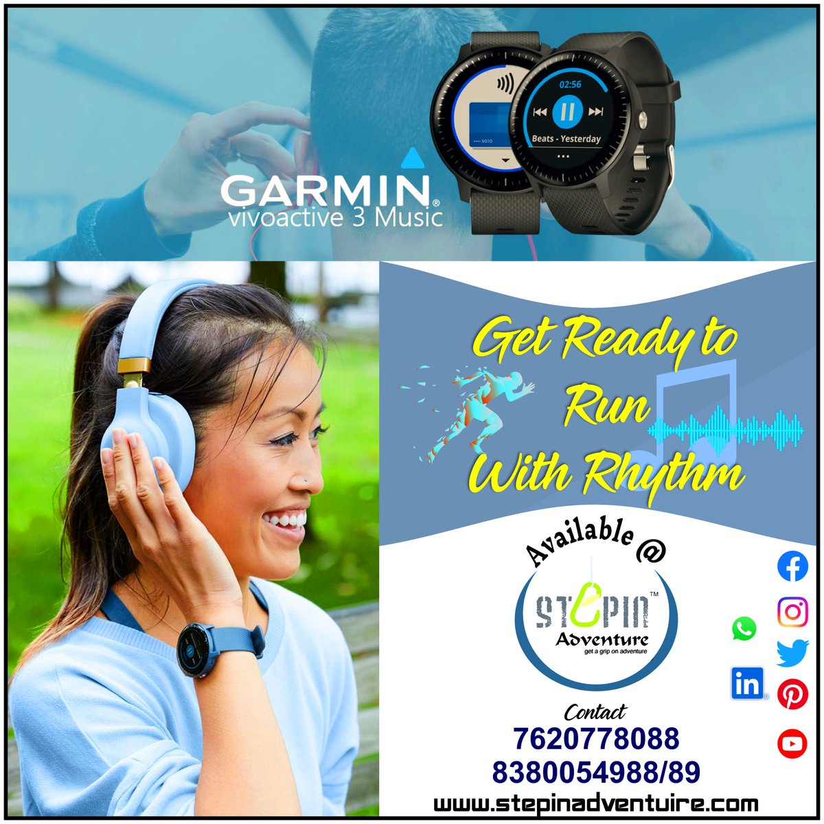 StepinAdventure's tweet photo. Morning glory 🎶
https://t.co/okCppkwd1h
#musicwatch #sportwatchgps #sportwatchers #garminmusic
#trailrunning #WomensWatch #Watchesforlife 
#WatchCrazy #WatchLover #Garminvivoactive3 
#trakking #runninggirl #runningman #wildrunning #BeatYesterday #GarminPay #SportGuru
#fitmom https://t.co/9Mwwgh3NRZ