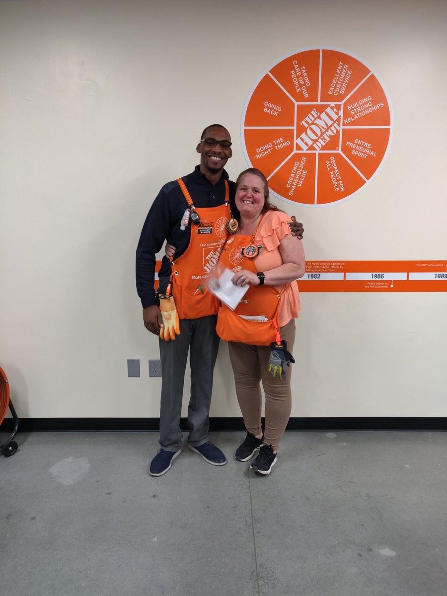 Angie was recognized for building strong relationships, when it comes to driving the business this is the right woman for the job. Angie has build a strong relationship with her team &amp; does a awesome job leading by example, delivering the orange promise to customers &amp; associates.