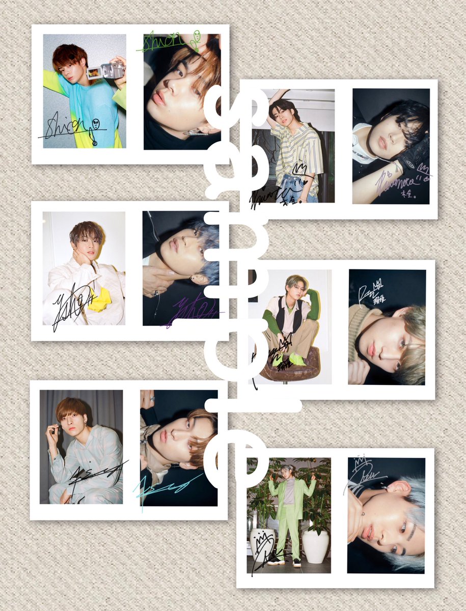ˏˋ JO1 サイン入りチェキ風 Trading Card ˎˊ˗ セブンネップリ & 原画で