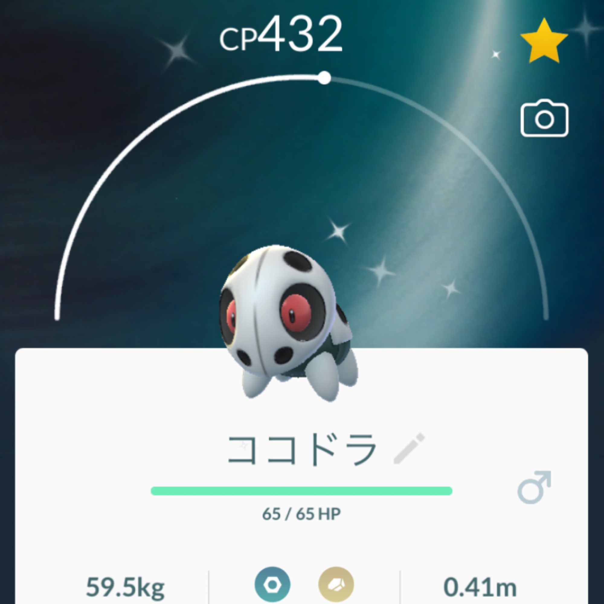 Totokodx お休み中 初ココドラ色違い 自宅ソース赤い目が可愛い 記録として進化させて画像保存 ついでにノーマルボスゴドラも参照のため貼り付けた ポケモンgo 色違いココドラ等 T Co Qtquuxev8w Twitter
