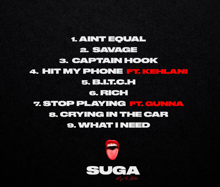 TopNotch_PR's tweet photo. #FreshNew!! @theestallion Drops Cover Art Work for #SUGA Tracklist and features #theestallion #meganstallion #UnBr3kble https://t.co/wAuRRuX7bm