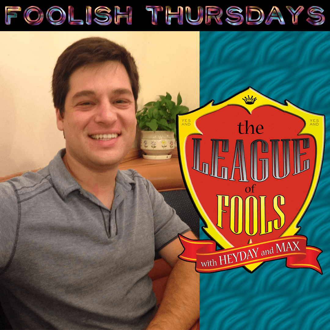 SacredFoolsLA's tweet image. FOOLISH THURSDAY tonite presents LEAGUE OF FOOLS with husband &apos;n&apos; wife comedy team @orangetuximprov, @AriRadousky and his 5-Minute Quiz, and guest co-host @happygojackie w/regulars @MAX_improv. 8pm on @TheBroadwaterLA Second Stage - get yer funny now at tickets.sacredfools.org!