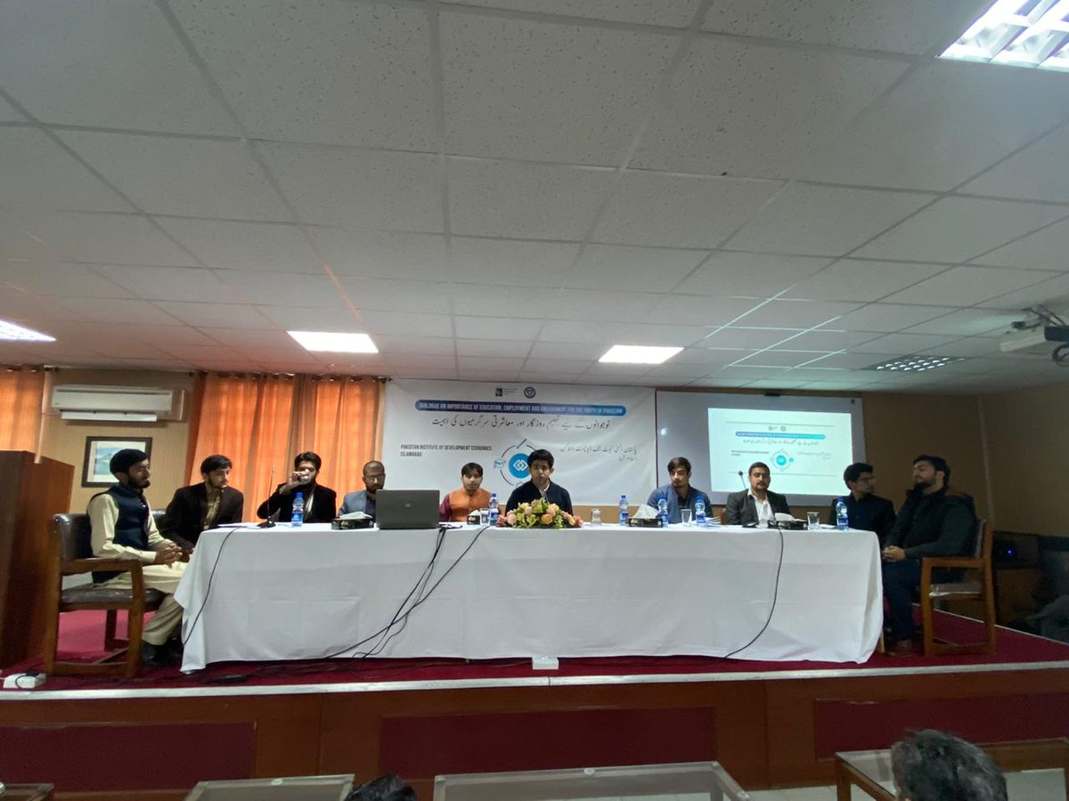 YPDC_PK's tweet photo. The dialogue aims to engage youth from different education backgrounds to understand the importance of education through their lens. #YouthInPakistan #YouthDialogues #PIDE @PIDEpk #ThreeEs #Employment #Education #Engagement #SocialCohesion https://t.co/ha8Piq8NA3