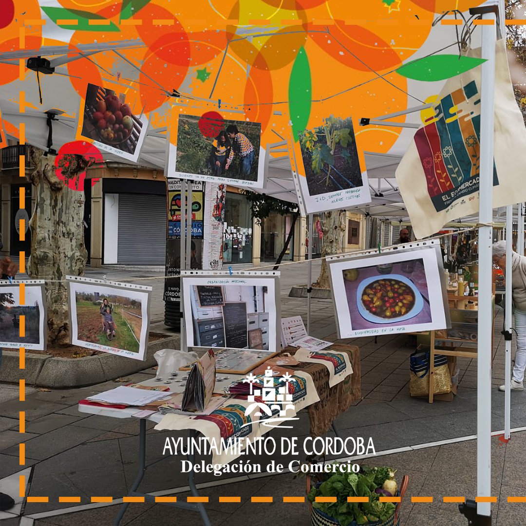 ComercioAyuncor's tweet photo. ¿Sabéis que pasa en #CordobaEsp el primer sábado de cada mes?
💚🌍💚🌍💚
Pues que nuestros productores nos ofrecen alimentos de aquí.
Buenos para nuestra salud y para la salud de nuestro planeta.

📆Sábado 7 de Marzo 
@elecomercadocordoba 
#elecomercado
##pactomilancordoba https://t.co/M5467siOEx