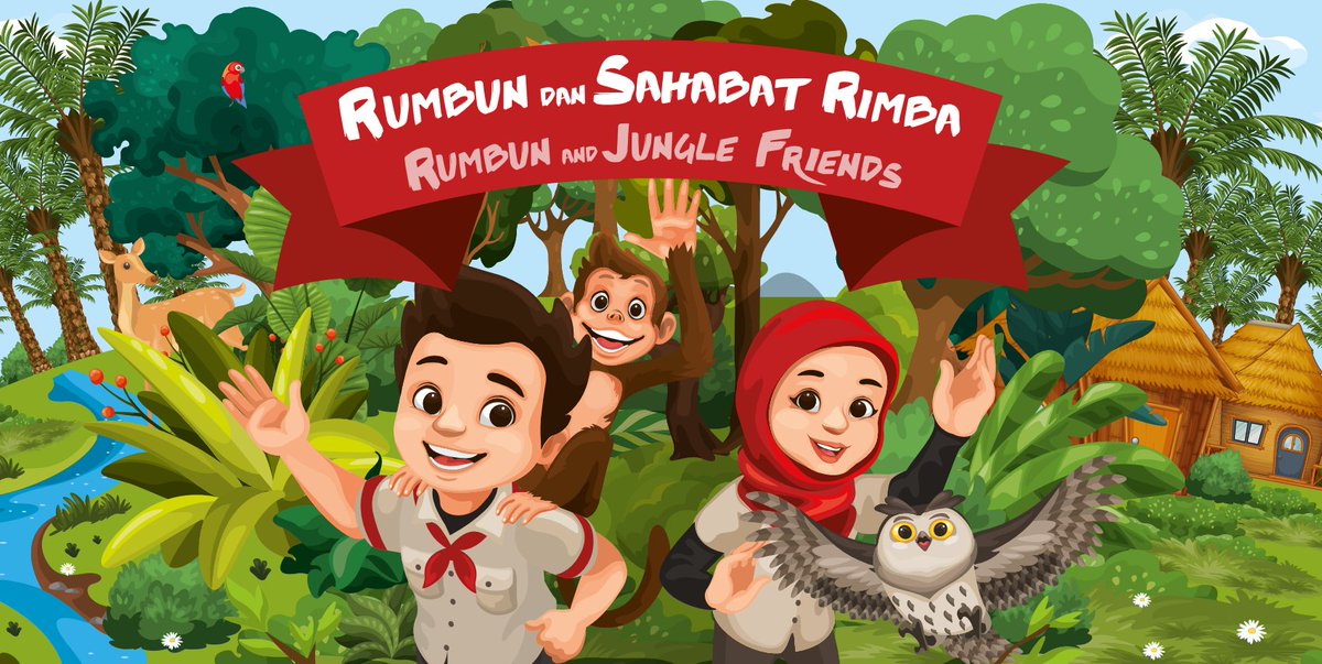 Jump into the adventurous world of #RumbunAndJungleFriends to learn more about the importance of forest fire prevention! Get your copy of the storybook here! bit.ly/prrumbun