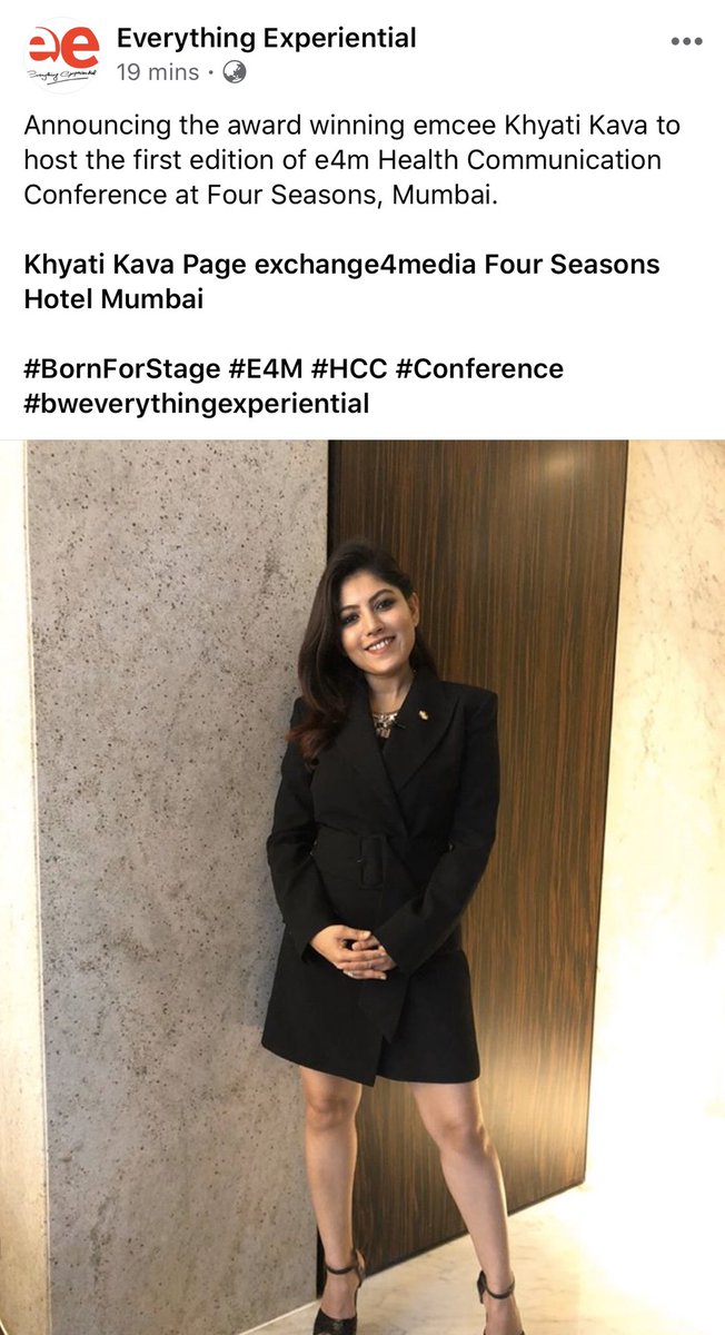 Khyatikava's tweet photo. In the light of how concerned we are with the risk of our health currently, so happy to be hosting an event which centres on health communication ! 

#BornForStage 💫 #e4mHCC 
@e4mtweets @e4monline https://t.co/1l0BZs1QhJ