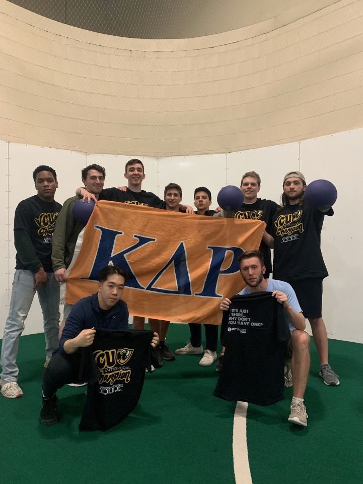 Huge shout out to the dodgeball team for HUGE championship win tonight! #RingSZN
