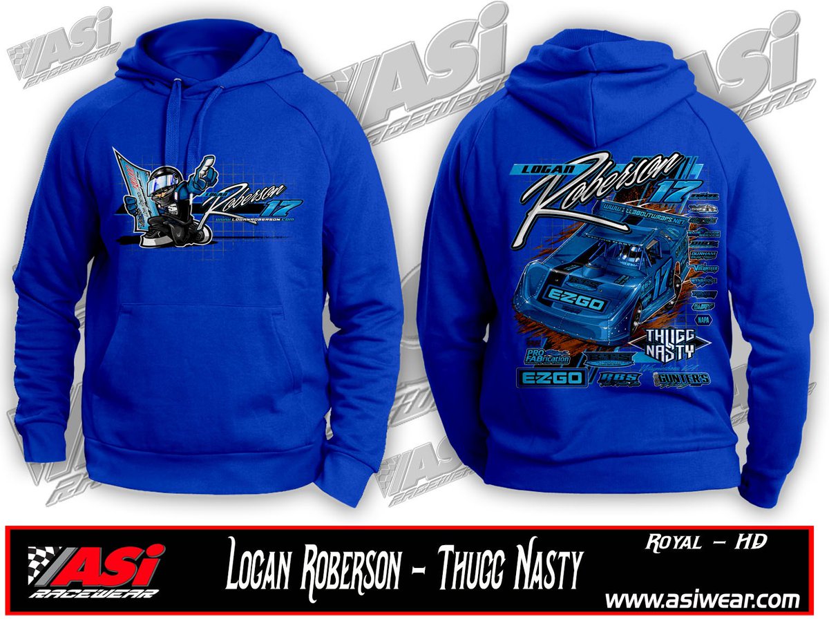 ThuggNasty17's tweet photo. 2020 Merch is now available!

@ASiRacewear hit a homerun on these! 

Head over to https://t.co/j9g4jgnWJp to get your gear! 

We will take preorders for an estimated week before placing our order

Sweatshirts are available through preorder ONLY https://t.co/KIxt27nOgv