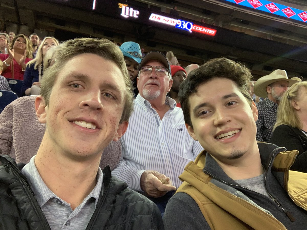 Our brothers Caleb and Andrew at the Houston Rodeo! Have a great time gentlemen @c9gendron @Sanchez_Lampson #LEDN