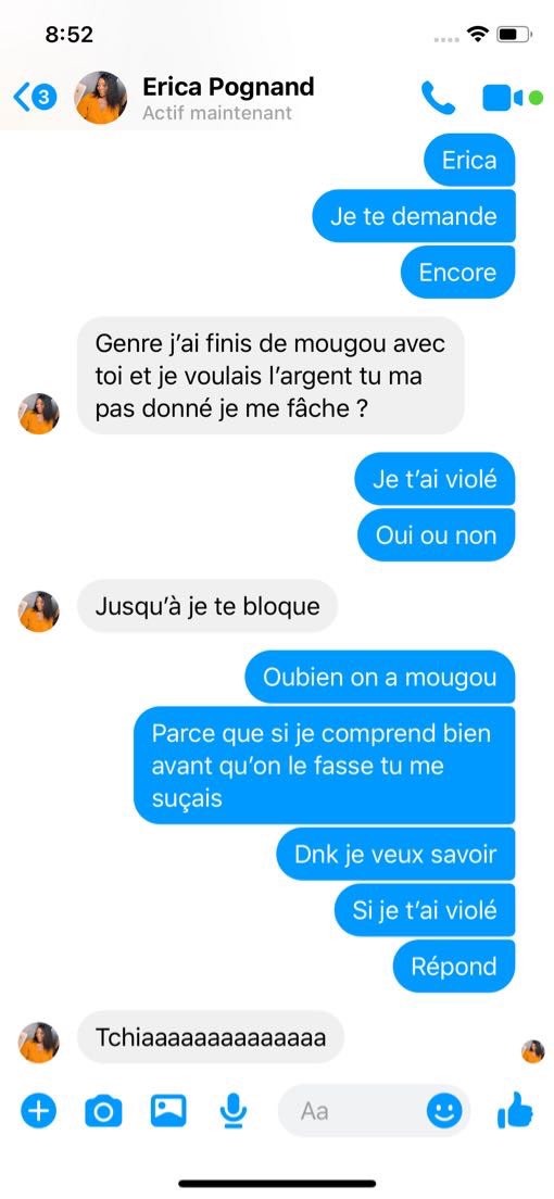 Gorgui Ghislain On Twitter Elle Ment Elle Ils Ont Bien Mougou Il La Pas Viole