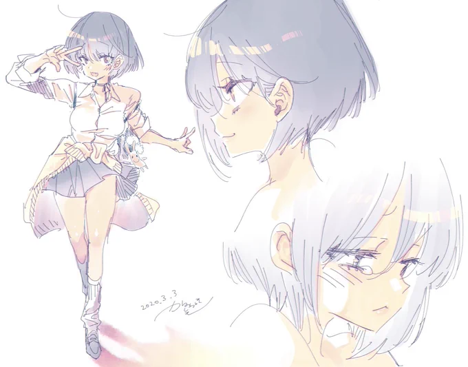 (春コミ新刊予定の) JKになった朝里ちゃん 