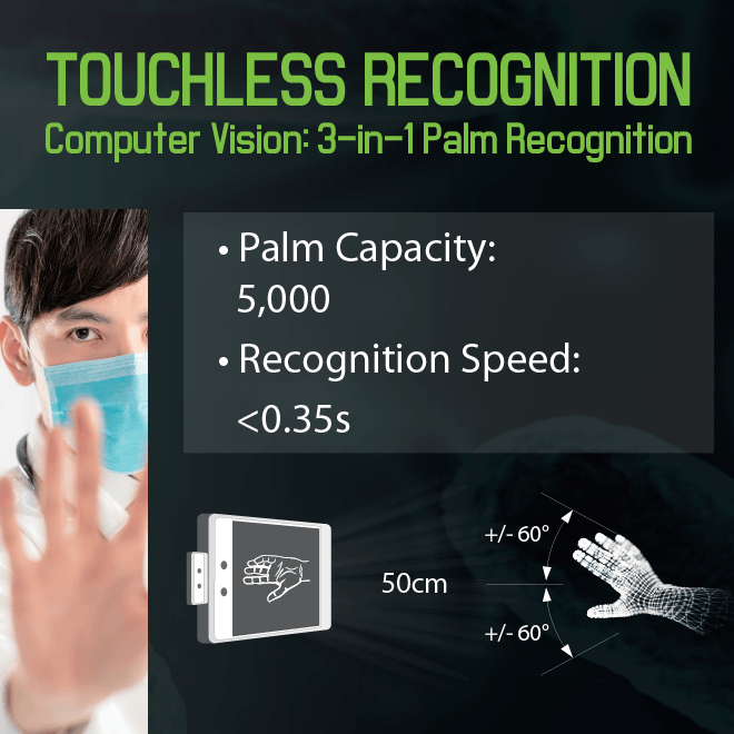 zktecophil's tweet photo. [Touchless Biometrics Solution with Fever Detection]

ZKTeco has launched a powerful surveillance tech that identifies users with pneumonia symptoms. 

https://t.co/9dHSpZwv1V

#ZKTeco #Biometrics #PalmRecognition #FacialRecognition #AccessControl #TimeAttendance #ZKSolution https://t.co/4vDl8fStQv